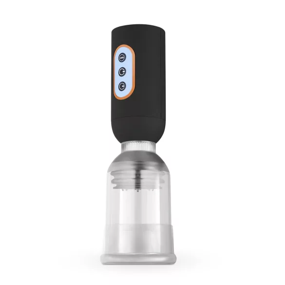 CRUIZR CS07 - bomba de vacío para pene vibradora recargable - negro transparente