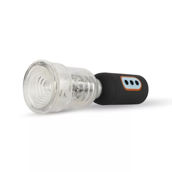 CRUIZR CS07 - bomba de vacío para pene vibradora recargable - negro transparente