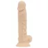 Real Fantasy Ashton - consolador realista con testículos - 20,5 cm color natural