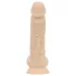 Real Fantasy Ashton - consolador realista con testículos - 20,5 cm color natural