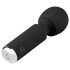 Easytoys Wonder Wand - mini masajeador vibrador recargable - negro