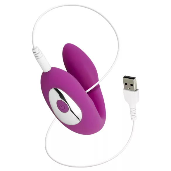 Easytoys - vibrador para pareja inalámbrico e impermeable - silicona rosa