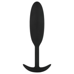 Easytoys - plug anal pequeño - 54g - silicona negra