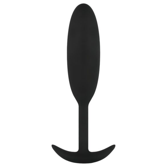 Easytoys - plug anal pequeño - 54g - silicona negra