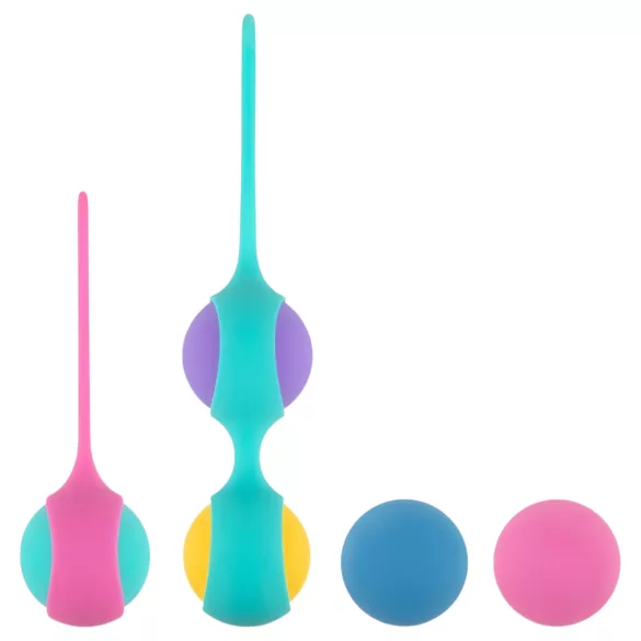 PMV20 Vita - bolas Kegel ajustables - set multicolor