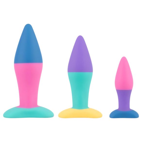 PMV20 Koda - set de plugs anales - silicona - colores variados