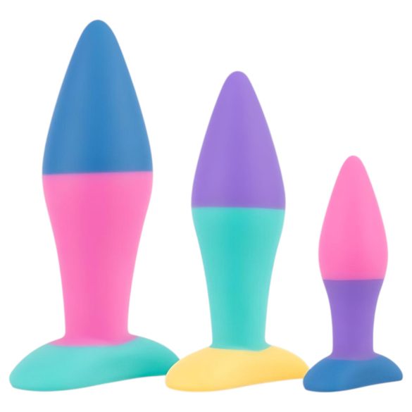 PMV20 Koda - set de plugs anales - silicona - colores variados