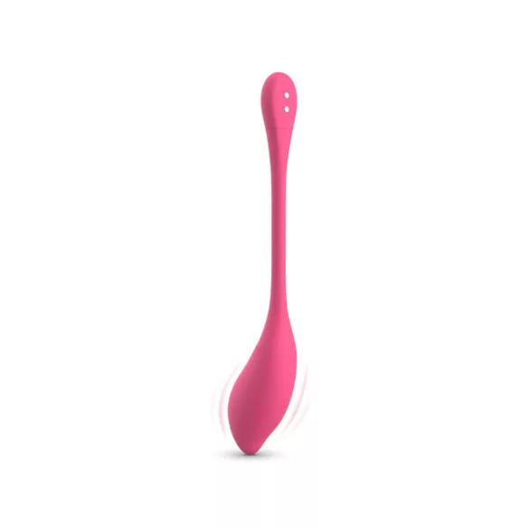 EasyConnect - huevo vibrador inteligente - control remoto - silicona rosa