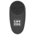LUV EGG - huevo vibrador recargable control remoto - silicona negra