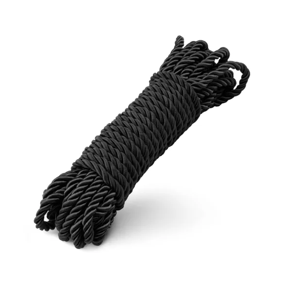 Fantasías de dormitorio - cuerda de shibari kinbaku bondage (10 m, negra)