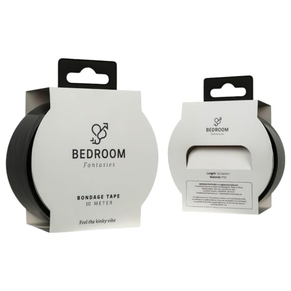 Bedroom Fantasies - cinta bondage adhesiva 20m (negro)