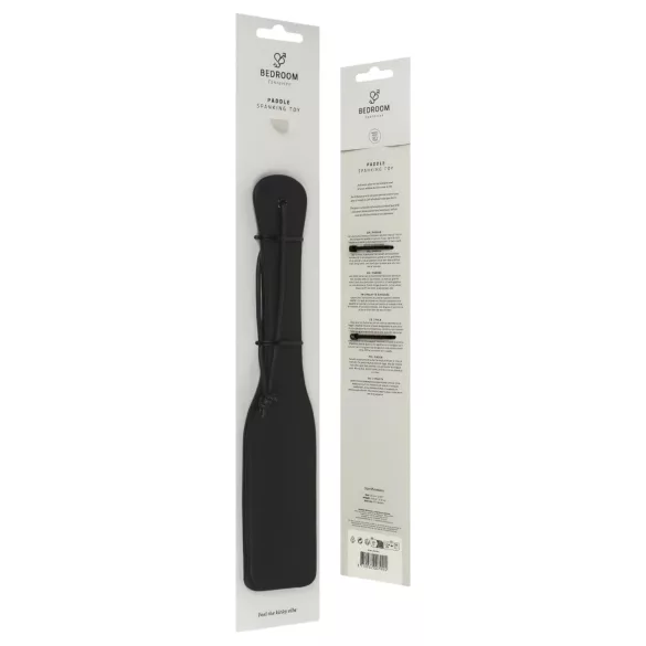 Bedroom Fantasies - paleta estimuladora efecto cuero - negro