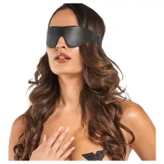 Bedroom Fantasies - antifaz efecto cuero - negro