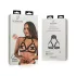 Bedroom Fantasies Chiara - top lencería transparente negro - talla S-XL