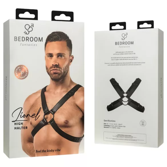 Bedroom Fantasies Lionel - lencería erótica femenina - encaje negro - talla S-XL