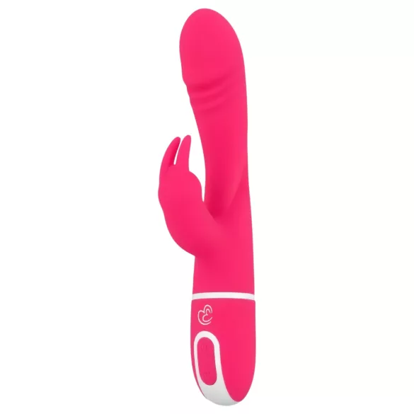 Easytoys - vibrador punto G y clítoris - silicona rosa