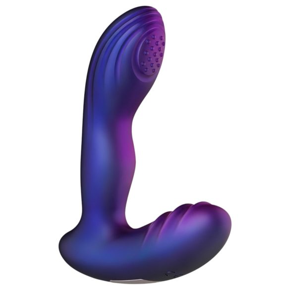 Hueman Galaxy - vibrador anal pulsante - silicona lila