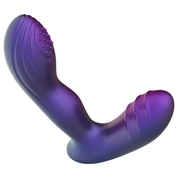 Hueman Galaxy - vibrador anal pulsante - silicona lila