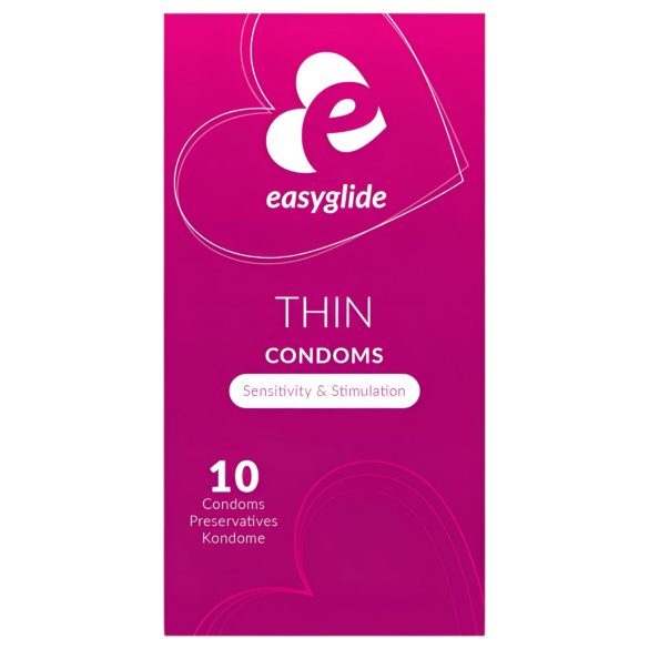 EasyGlide - preservativo extrafino - látex - 10 unidades