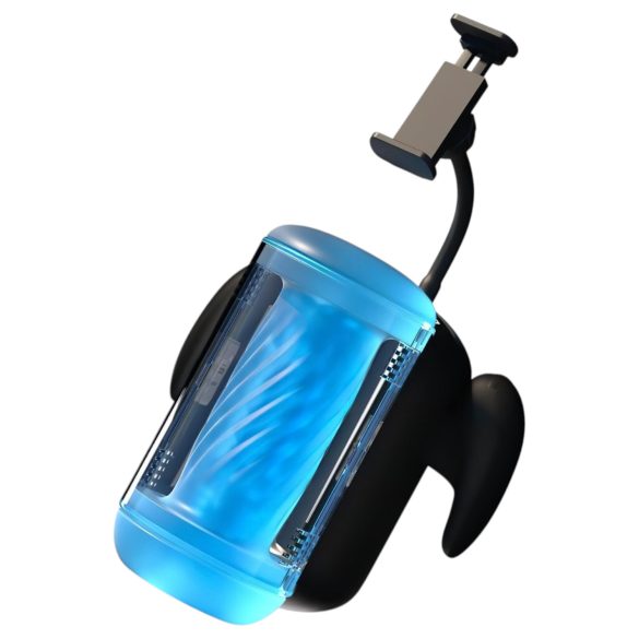 BLOWCAST Wingman Lite - masturbador automático para hombre - silicona azul