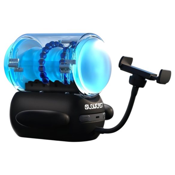 BLOWCAST Wingman Plus - masturbador automático masculino - silicona azul