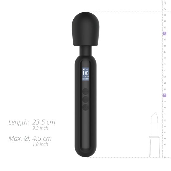 BLAQ - vibrador masajeador digital (negro)