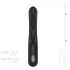 BLAQ - Vibrador conejito digital (negro)