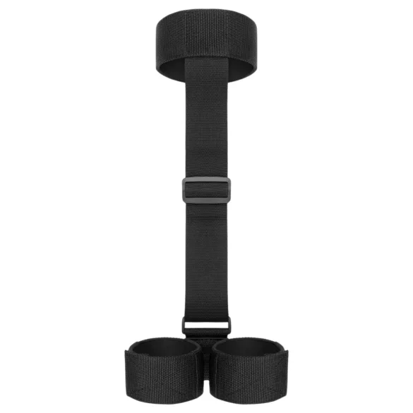 Bedroom Fantasies - collar y esposas suaves - negro