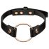Rosy Gold - collar de cuello (negro-oro rosa)