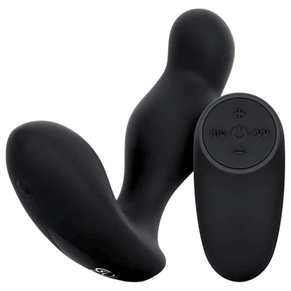 Vibrador anal negro con control remoto - Easytoys Anal Collection