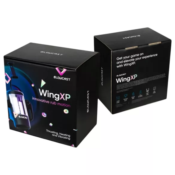 Blowcast WingXP - masturbador gamer automático (negro)
