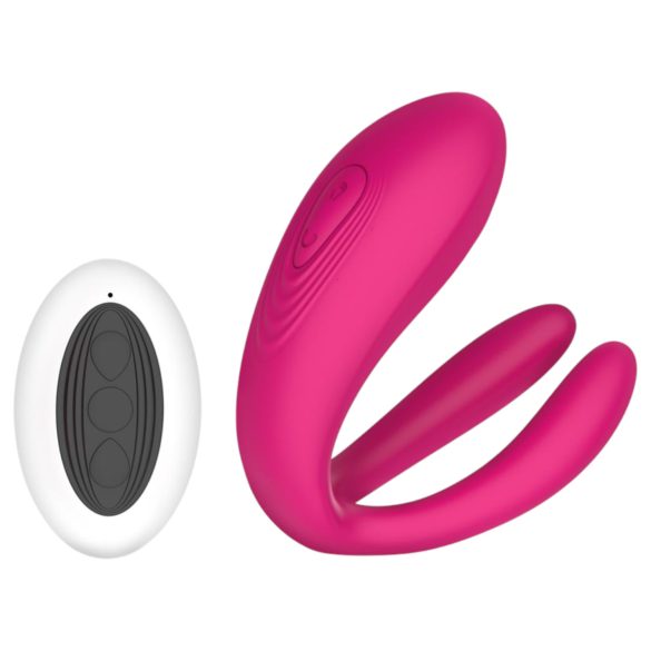 Teazers - vibrador para parejas con 3 motores - silicona rosa