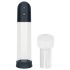 Boners - Bomba autom. para placer masculino (transparente-negro)