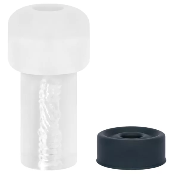 Boners - bomba de pene automática masturbador (transparente-negro)