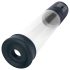 Boners - Bomba LCD autom. para pene (transparente-negro)