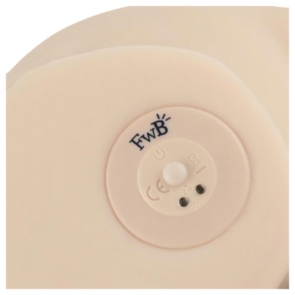 FWB - masturbador torso realista con vibración - color natural