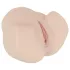 FWB - masturbador torso realista vibrador - color natural