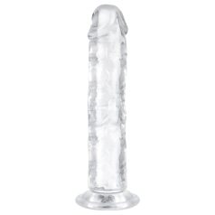 EasyToys - consolador gelatina - 16 cm - transparente