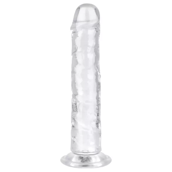 EasyToys - consolador gelatina - 16 cm - transparente