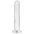 EasyToys - consolador gelatina - 16 cm - transparente