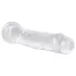 EasyToys - consolador gelatina - 16 cm - transparente