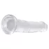 EasyToys - consolador gelatina - 16 cm - transparente