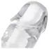 EasyToys - consolador gelatina - 16 cm - transparente