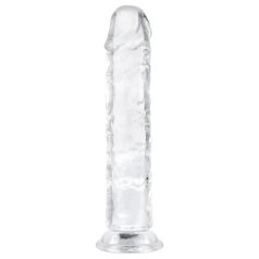 EasyToys - consolador realista - 18 cm - gel transparente