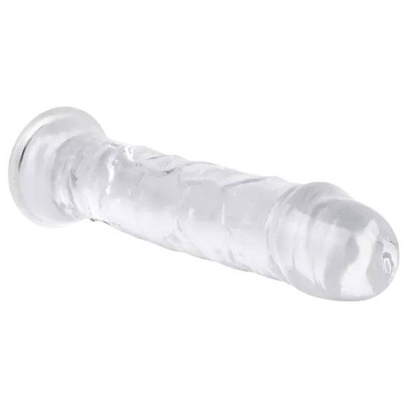 EasyToys - consolador realista - 18 cm - gel transparente