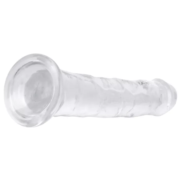 EasyToys - consolador realista - 18 cm - gel transparente