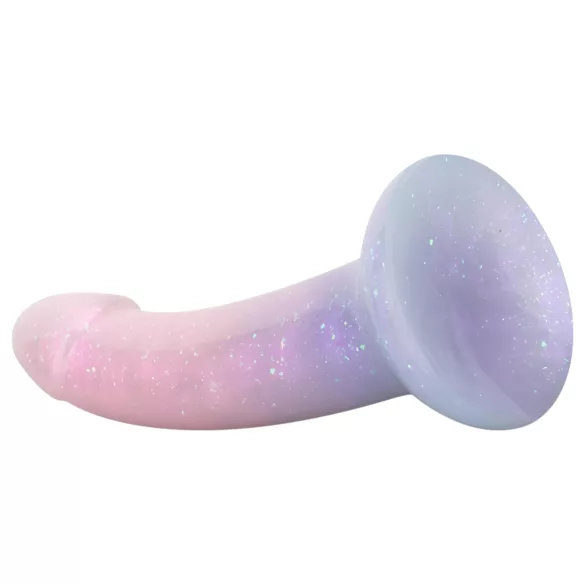 EasyToys Mermaid - consolador con purpurina - 19 cm - rosa