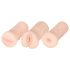 FWB - Set de Masturbador Realista Iris Clark (piel natural)