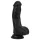 Easytoys - consolador realista con testículos - 12 cm - negro