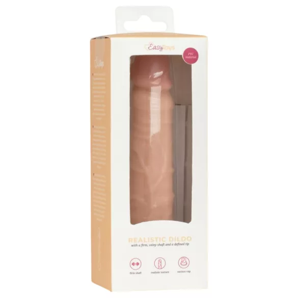 Easytoys - consolador realista - 12 cm - color piel